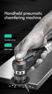 LION WHAM Mini 45 grados chaflán neumático ligero herramienta de desbarbado de mano biselado para campo de taller de Metal - Product Image 6