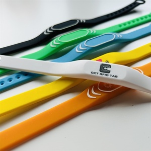 Rfid dây đeo cổ tay không thấm nước có thể điều chỉnh không dùng tiền mặt thanh toán NFC thông minh dây đeo cổ tay Silicone Vòng đeo tay NFC ban nhạc - Product Image 6