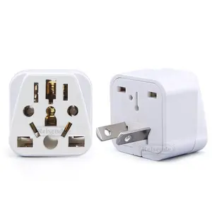 Adaptador de enchufe y enchufe de conversión, convertidor Universal de carga, para turismo, EE. UU., RU, UE, AU, Australia