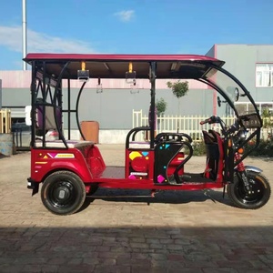 Triciclos Eléctricos para Pasajeros, Triciclo Eléctrico de 1200W, Triciclo Tuktuk, Scooter Eléctrico de Movilidad - Product Image 2