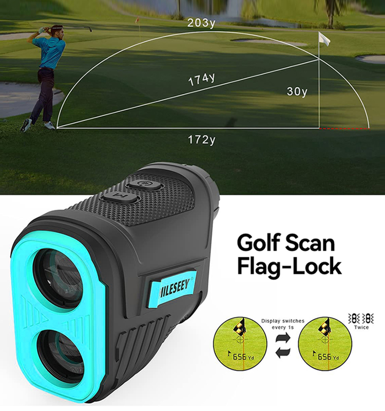 MiLESEEY PF280 Pro 600m Golf Laser Rangefinder » 4evatech Store