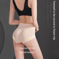 Culotte Bodyshaper personnalisée sans couture, coussinets de hanche et de fesses en silicone, slip Push up gros cul, lève-fesses, lingerie sexy pour fesses