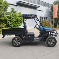 Quad électrique 4x4 homologué pour la route, transmission automatique, 2 places, véhicule utilitaire, quad électrique pour adultes, certifié CEE, 10 kW, 75 km/h