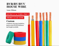 Matériaux de câblage électrique basse tension BV pour maison, fils de 1,5 mm² à 400 mm²