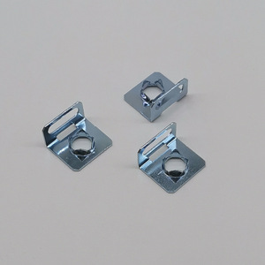 E219 5 Blue Zinc Single Hole Hinge Hook Flush <b>Mount</b> Furniture Hardware Concealed <b>Picture</b> <b>Frame</b> Back Panel Bracket - Product Image 2