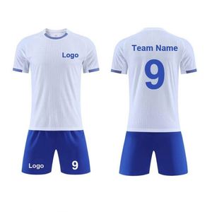 Vente en gros d'usine, maillot de football unisexe sur mesure, taille plus, jersey à séchage rapide avec short pour les joueurs de football - Product Image 3