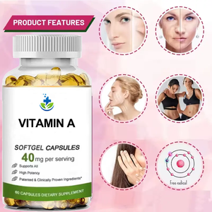 Cápsulas de Gel Suave de Vitamina <span class=keywords><strong>A</strong></span> Liposomal Ausreson, Suplemento de Productos de Belleza para el Cuidado de la Piel, Cápsulas de Gel Suave de Vitamina <span class=keywords><strong>A</strong></span> - Product Image 2