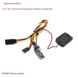 eParthub Simulation <span class=keywords><strong>RC</strong></span>, ensemble de sons pour voiture télécommandée, adapté aux voitures de course, de montée et camions à échelle 1/28, 1/24, 1/18 - Product Image 4