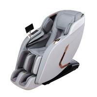 Silla de Masaje Inteligente de Lujo Zhouqi con Opción de Pantalla LCD de 10 Pulgadas y Reposapiés Automático para un Spa de Relajación Corporal Completa