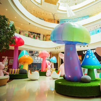 Décoration gonflable Champignon géant gonflable
