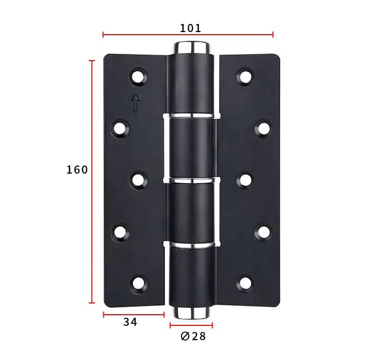 High Quality Stainless Steel Heavy Duty Door Hinge Door Closer Automatic Hydraulic Closing Hinge Aluminium Door Hinge