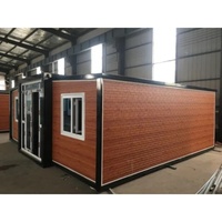 Maison conteneur économique extensible, unité préfabriquée modulaire pour chantier de construction, bureau, logement temporaire à faible coût
