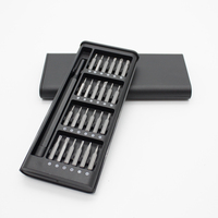 Mini portátil 24PCS Laptop PC Teléfono celular Kit de herramientas de reparación de bolsillo Juego de puntas de destornillador de precisión