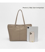 Sac fourre-tout en nylon de style coréen, nouvelle couleur unie, simplicité urbaine, sac à bandoulière décontracté haut de gamme pour femmes, grande capacité