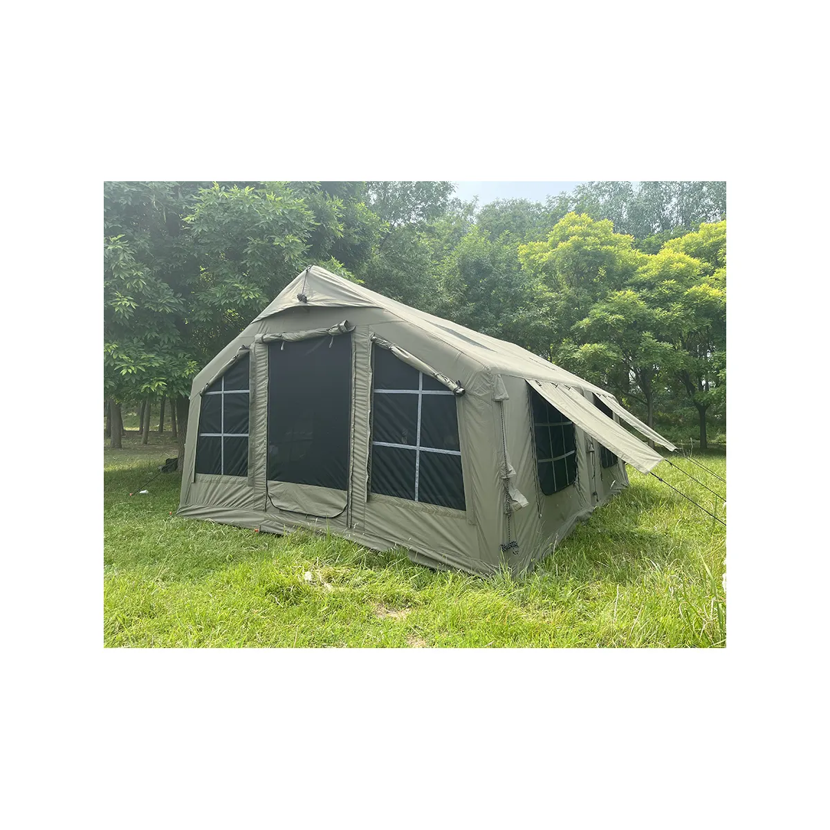 Manufacturers Custom Automatic Wear-resistant PVC Tent Outdoor Leisure Portable Camping Quick Open Inflatable Tent