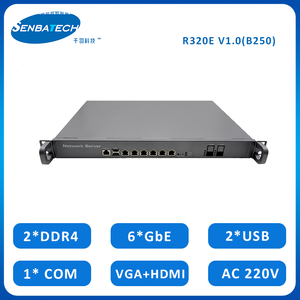 <span class=keywords><strong>Pfsense</strong></span> Firewall Matériel avec 6Lan 1U LGA1151 VGA 2 * DDR4 Max 64GB 10g Firewall Appliance Sfp <span class=keywords><strong>Pfsense</strong></span> - Product Image 2