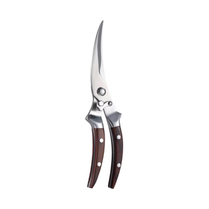 Heavy Duty <b>Poultry</b> <b>Shears</b> Stainless Steel Chicken Bone Scissors Wood Handle Detachable Kitchen <b>Shears</b> for <b>Poultry</b> Bone - Product Image 1