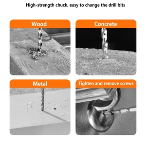 Nhà Cung Cấp Nhà Máy Bộ Dụng Cụ Điện Không Dây 16/28/35/91/102/112 Cái Bộ Dụng Cụ Điện Cầm Tay Bộ Hộp Dụng Cụ Khoan Điện - Product Image 6