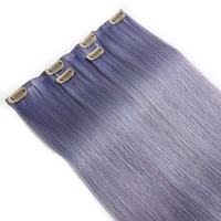 Vente directe usine, livraison rapide, extensions de cheveux vierges brésiliens naturels à clipser invisibles, pointes pleines, double trame, volume supérieur