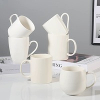 Tazas de café de cerámica de color liso con logotipo personalizado para regalos promocionales personalizados