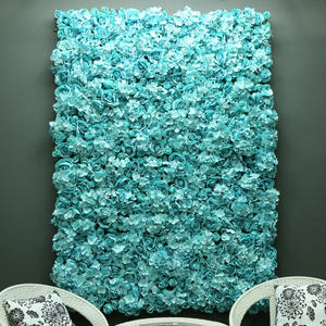 Di alta qualità di seta artificiale rosa fiori pannelli da parete rosso bianco verde blu sfondo per natale e matrimonio fase decorazione - Product Image 2