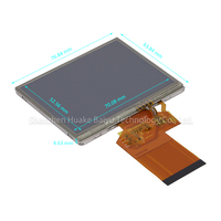 Vollfarbiges 3,5-Zoll-TN-TFT-LCD-Touchscreen-Modul mit 320x240 Auflösung, Resistives 4-Draht-Touchpanel, Transmissive RGB 54-PIN-Schnittstelle