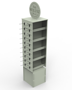 Espositore Magnetico in Legno Personalizzato Girevole per Souvenir da Viaggio per Supermercati e Negozi di Regali - Product Image 3