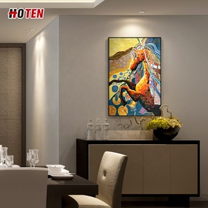 Pintura al Óleo Moderna China Abstracta de Cabeza de Caballo <span class=keywords><strong>sobre</strong></span> <span class=keywords><strong>Lienzo</strong></span>, Arte de Pared Hecho a Mano, Colección de Pinturas de Animales para Colgar <span class=keywords><strong>en</strong></span> la Pared - Product Image 4