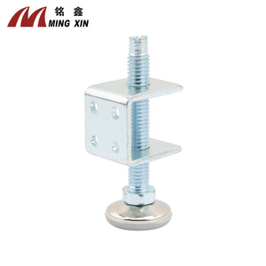 Patas ajustables para muebles Ming Xin, hierro cincado, resistentes, para armario o ropero. - Product Image 2
