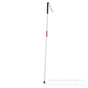 Canne pliable Connor en alliage d'aluminium blanc, légère, pour personnes aveugles - Product Image 4