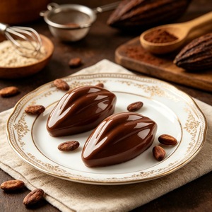 6-Cavity Cocoa Bean Mold Silicone Baking Mold For Chocolate Dessert Mousse Cake Milk Jelly Pudding Commercial Use - Product Image 4
