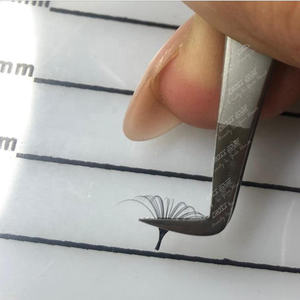 Pincettes de volume russes à 90 degrés, étiquettes privée pour 3D/5D/7D/10D, ramassage de volume, testé à la main et 100% qualité - Product Image 1