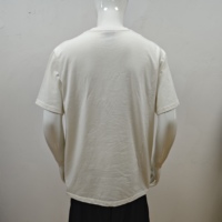 T-shirt de haute qualité 100% coton, taille plus, impression numérique personnalisée, logo, 230 g/m², t-shirt uni à col rond pour homme, t-shirt personnalisé