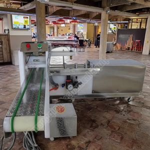 Machine automatique à brochette de viande en acier inoxydable pour snacks et aliments Bbq Doner <span class=keywords><strong>Kebab</strong></span> Shawarma Grill Bbq - Product Image 4
