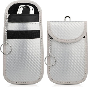 <span class=keywords><strong>Pochette</strong></span> Faraday blanche <span class=keywords><strong>anti</strong></span>-ondes en fibre de carbone de qualité supérieure pour clé de <span class=keywords><strong>voiture</strong></span> - Product Image 1