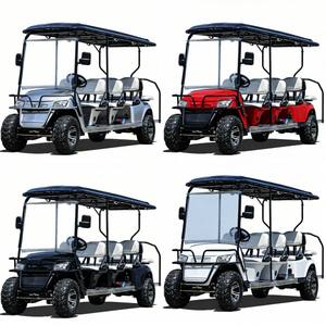 कुशल गोल्फ कोर्स ऑपरेशन के लिए लोकप्रिय इलेक्ट्रिक गोल्फ ट्रॉली और गोल्फ बुगी इलेक्ट्रिक 4-6 सीटर - Product Image 4