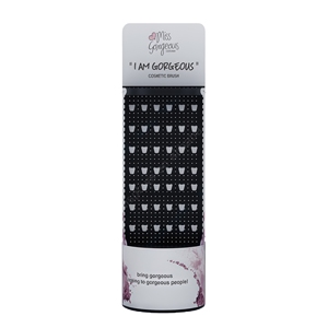 Adjustable Pegboard Makeup Display Stand Perforated Metal Panel with <b>Hooks</b> for Organizing Hair Brushes <b>Tools</b> & Cosmetics - Product Image 4
