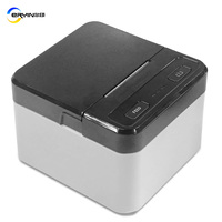 Impresora Térmica de Alta Estabilidad Android de 2 Pulgadas y 58 mm, Impresora Térmica Inalámbrica de Recibos, Boletos y Códigos QR para Escritorio con USB