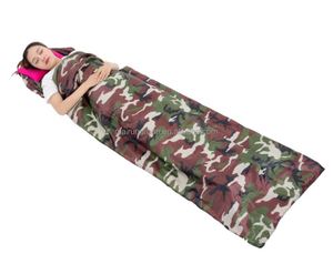 210T Polyester Adulte Fibre Creuse Coton Étanche Voyage Randonnée Camping Enveloppe Sacs De Couchage - Product Image 3