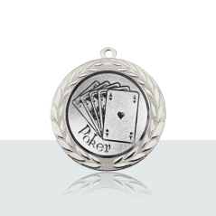 Medaglia di Poker ME72 argento - Product Image 4