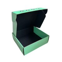 Boîte d'expédition en carton ondulé personnalisée, impression couleur recto-verso, pour emballage e-commerce