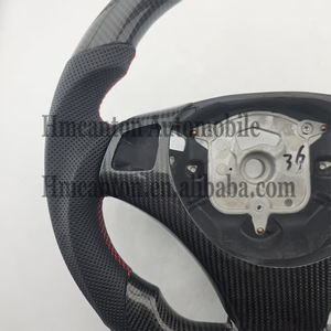 Nuevo Volante Deportivo de Fibra de Carbono y Cuero Perforado para BMW Serie 3 E90 E92 E93 - Product Image 4