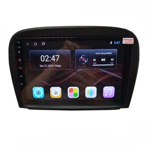 8.8'' Android10.0 Car Radio DVD Player with GPS Navigation Carplay Wifi Playstore For Mercedes Benz R230 SL SL500 2001-2007
