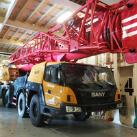 SANY STC1000C 100 tonnes camion grue utilisé Mobile 50/80/90/100 tonnes grue mobile avec composants de base Liebherr moteur pompe moteur vente