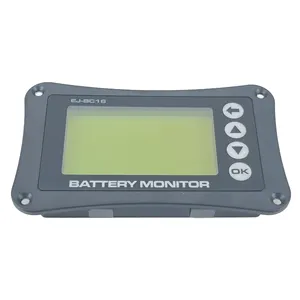 Wireless Battery Monitor EJ-BM16 With RS485 CANBus Bluetooths Communication For Monitor Battery Capacity And Battery SOC Voltage