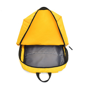 Casual Sports <b>Backpack</b> <b>Lightweight</b> Unisex Yellow Interior Compartment Leisure Travel - Product Image 4