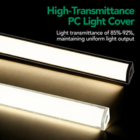 Profilé en aluminium à 45 degrés pour bande LED, éclairage décoratif, profilé triangulaire en aluminium encastré pour bandes LED