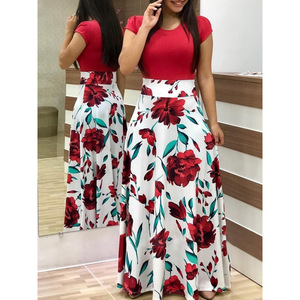 Black White Empire Waist Dress - 2025 New Design A-Line