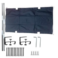 Étagère de rangement murale pliable pour dortoir, organisateur de jouets pour lit superposé, panier suspendu, gestion des câbles, en tissu
