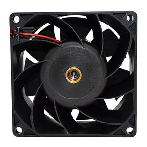 Fabricante de ventiladores <span class=keywords><strong>80mm</strong></span> 8038 12V 24V 6000RPM 82CFM Ventilador de suministro de ventilador de refrigeración CC de alto rendimiento - Product Image 4